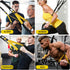 Home Resistance Training Kit, Full-Body Workout with Suspension Trainer Straps, Door Anchor, Handles, Carrying Bag