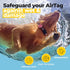 3-Pack AirTag Dog Collar Holder, Soft Silicone Durable Lightweight Tear Resistant Waterproof Airtag Holder