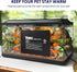 iPower Reptile Heat Pad 6X8 Inch 8W Under Tank Terrarium Warmer for Turtle, Lizard, Frog, Snake