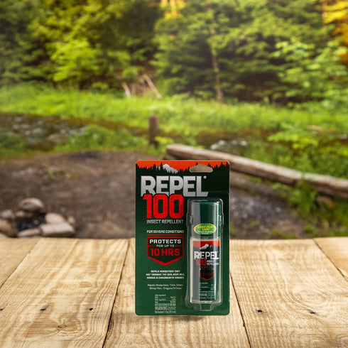 Repel 100 Insect Repellent, 1 fl Ounce Pump Spray, Repels Mosquitos, Ticks and Gnats for Severe Conditions