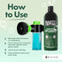 Soap & Shampoo Dispenser for Pet Wash and Garden Hose Sprayer Nozzle