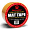WrestlingMart Heavyweight Wrestling Mat Tape - Durable 3" Wide, 8mil Thick Clear Vinyl