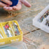 12pcs Stainless Steel Fishing Snap Clips Heavy-Duty Anti-Rust Tuna Snap Connectors High Strength Longline Fishing Lure