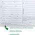 Gray Dog Grooming Client Cards, 4X6 (100 Pack), Client Information Clip Cards for Pet Groomers
