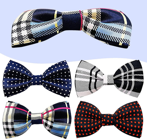 PET SHOW Pet Small Dogs Collar Attachment, Bow Ties for Puppies & Cats, Accessories for Parties