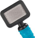Master Grooming Tools Ergonomic Slicker Brushes for Dogs - Extra Small, 2¾" x 2", Teal/Black