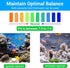 Segarty Filter Media, 12 in 1 Bio Media for Aquarium Sump Filter, Ceramic Rings Activated Carbon for Koi Fish Tank
