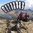 Locking Carabiner Clip, Vonpri 3 Inch D Ring Clips, Spring Snap Key Chain Hook, Aluminum Carabiners for Outdoor Travel