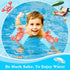 HeySplash Inflatable Armbands for Kids, Pool Arm Floatie Sleeves, Up to 55lbs, Aged 3-6