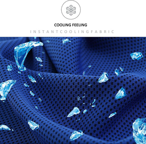 20 Pack Swimming Backpacking, Peicees Microfiber Neck Cooling Towels Sports Sweat Towels Sweat Headband for Travel