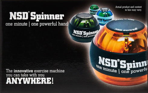 NSD Power Essential Spinner Gyro Hand Grip Strengthener for Wrist and Forearm