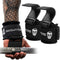 Gymreapers Weight Lifting Hooks (Pair), Heavy Duty Power Wrist Straps for Deadlifts, Pull Ups, Gym Gloves