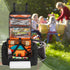 HODRANT Large Tactical Camping Kitchen Organizer, Hanging Cookware Storage Bag with Paper Towel Holder & Multi Pockets