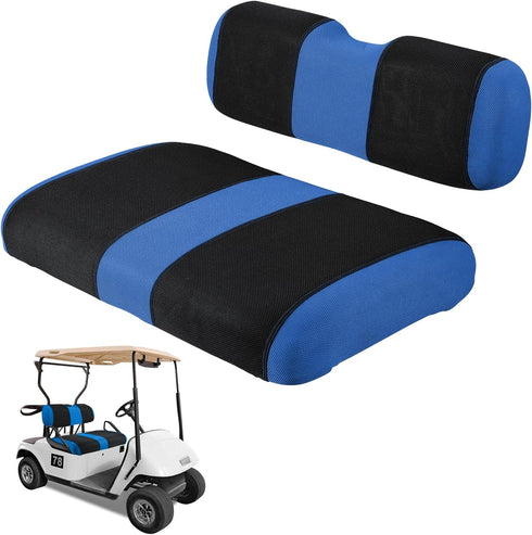 Golf Cart Seat Covers for EZGO TXT RXV, Durable Breathable Material, Dress Up Older Golf Cart