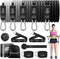 RENRANRING 150LBS Resistance Bands for Working Out, Exercise Bands Set with Handles for Muscle Training