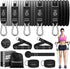 RENRANRING 150LBS Resistance Bands for Working Out, Exercise Bands Set with Handles for Muscle Training