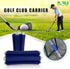 Golf Club Carrier with Brush & Key Chain - Holds 6 Golf Clubs, Keeps Clubs Visible, Clean & Dry - Premium Quality Holder