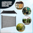 8Pcs Plastic Mesh Canvas Sheets for Embroidery Aquarium Fish Tank Divider, Plastic Grid Isolation Board Partition
