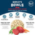 16 Oz Barkleys Bowls, Freeze-Dried Raw Beef Dog Food, Fresh Whole Food Ingredients with Farm-Raised Beef, Grain Free