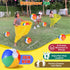Flurose 4 Set Granny Pants Outdoor Game with Bouncy Balls, Giant Yard Toss Game for Teens & Adults, Hilarious Outdoor