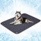 PetAmi Waterproof Cooling Mat for Dog, Premium Anti-Slip Indoor Dog Cool Pad for Sleeping, Grey, 60x80, Q-MAX Large