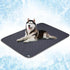 PetAmi Waterproof Cooling Mat for Dog, Premium Anti-Slip Indoor Dog Cool Pad for Sleeping, Grey, 60x80, Q-MAX Large