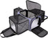 BAGLHER Cat Carrier Bag, Airline Approved Soft-Sided Pet Travel with 5 Open Doors, Expandable Foldable Dog Carrier