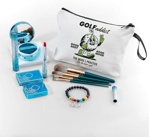 Golf Accessories for Women, Small Golf Bag, Funny Gifts, Makeup Bag for Purse, Golf Party Favors
