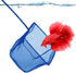 SunGrow Betta Fish Net, Secure Delicate Fin, 5x4 Inches with 11 Inches Handle, Extra Soft Nylon Net for Aquarium