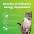 Natural Dog Allergy Relief Supplement with Turmeric, BioResiliant Treat Powder for Seasonal Allergies