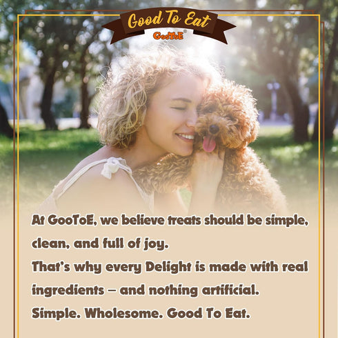 1.5 lb Gootoe Dog Treats, Chicken Jerky for Dogs - Premium Dog Training Treats; High-Protein, Gluten-Free