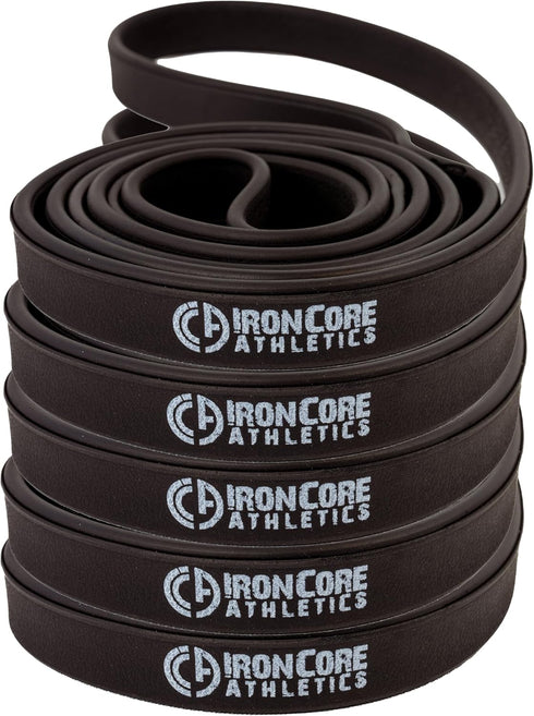 Premium Exercise Bands - Ultra Durable, Non-Slip, Comfort-Edge Resistance, Tested Over 30K Pulls, Set of Three
