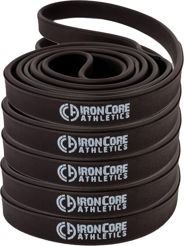 Premium Exercise Bands - Ultra Durable, Non-Slip, Comfort-Edge Resistance, Tested Over 30K Pulls, Set of Three