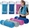 SYOURSELF Cooling Towels for Neck, 4 Pack 40" x 12" Soft Breathable Towel for Instant Cooling Relief
