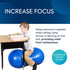 36 20, 350lbs BouncyBand Peanut Shaped Stability Ball x Holds up to Improve Balance and Focus with the Sensory Play