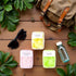 Jinshining 300pcs Portable Hand Washing Soap Sheets, Scented Mini Soap Sheets, Paper Soap for Travel,Disposable Soluble