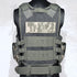 YAKEDA Adjustable Fit Tactical Outdoor CS Game Vest for Adults