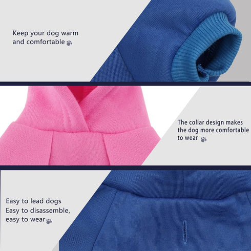 Pink Chihuahua Dog Hoodie: Stylish 'The Dog Face' Printed Sweatshirt, Perfect for Winter and Cool Summer Nights, M