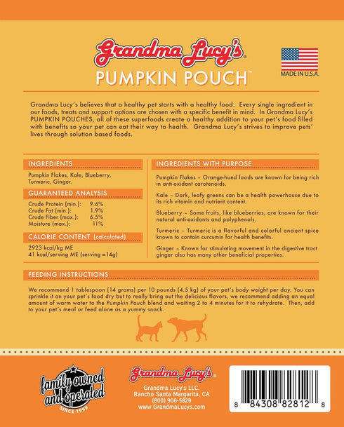 Grandma Lucy's Pumpkin Pouch, 6 oz, Inflammation