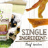 (8oz) Nature Gnaws Beef Tendons for Dogs - Mixed Thickness - Long Lasting for Small and Medium Dogs - Natural Beef