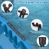 Kayak Track - 13.3 Inch Low Profile Gear Track Mount Accessories for Fishing Rod Holder, 2 Pack