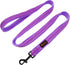 Didog Dog Walking Leashes 4 FT Long with Soft Warm Flannel Padded Handle,Reflective Dog Leash Night Safety Fit Small Medium Dogs