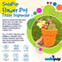 SodaPup Flower Pot - Durable Dog Treat Dispenser & Chew Toy Made in USA from Non-Toxic Rubber for Mental Stimulation