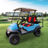 Golf Cart Front Seat Cover for Club Car Precedent 2004-Up, Durable Polyester Fabric, Breathable & Washable