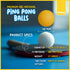 D-Xam 15 Pack 40mm 1 Ping Pong Balls Orange or White Official Size High Bounce Professional Star ABS Table Tennis Ball