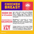 100% 3.5 oz HOLI Freeze Dried Chicken Breast Dog Treats. Single Ingredient Freeze Dried Chicken Treats for Dogs.