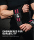Gymreapers Weightlifting Wrist Wraps, 18" Professional Quality Support for Powerlifting & Strength Training