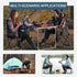 KOKSRY Backpacking 13.5 Camping Stool, Portable Folding Stool, Aluminum Ultralight Stool Suitable for Outdoor Gardening
