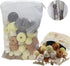 Mei Ting Aquarium Filter Media Ceramic Bio Balls Bio Rings for Fish Tank Pond Bio Filter Bio Media,with Zipper Mesh Bag