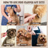 Trimmer Trimmer Dog Grooming Kit with Dog Clippers Rechargeable Wireless Grooming Clippers, Pet for Thick Fur